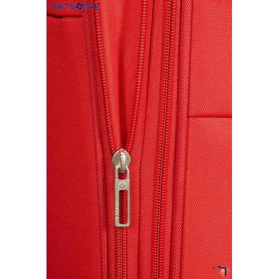 SAMSONITE Mala de Viagem / Trolley Médio 66cm 4 Rodas Exp. Base Boost Vermelha | Ref. 9238N00400