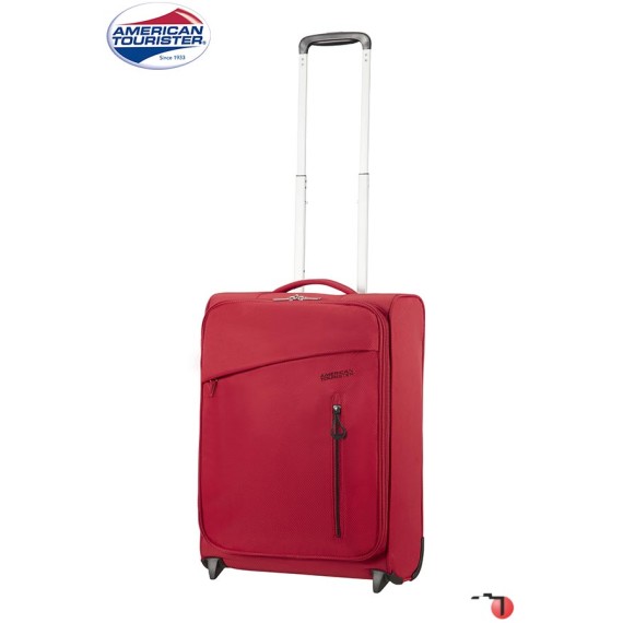 Trolley de Viagem Cabine com 2 rodas Upright 55 cm Formula Red Litewing American Tourister - ref. 9238G00100-2 Trolley de Viagem Cabine com 2 rodas Upright 55 cm Formula Red Litewing American Tourister - ref. 9238G00100-2