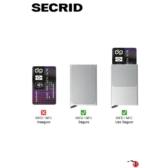 Secrid MINIWALLET Vintage Grey-Black | Ref. 297.MV-CI-P