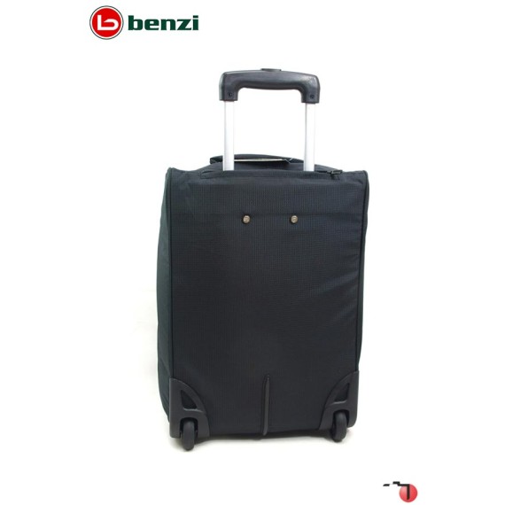 Benzi Mala de Cabine / Trolley Dobrável 51cm 2 Rodas Upright Preta | Ref. 288.BZ502701