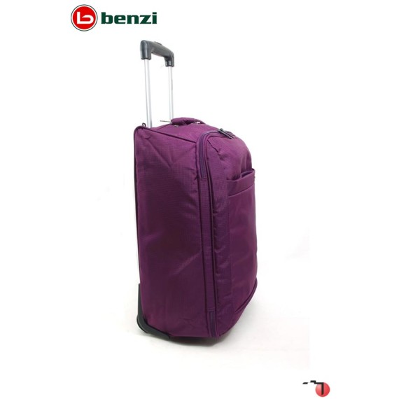 Benzi Mala de Cabine / Trolley Dobrável 51cm 2 Rodas Upright Roxo | Ref. 288.BZ502727