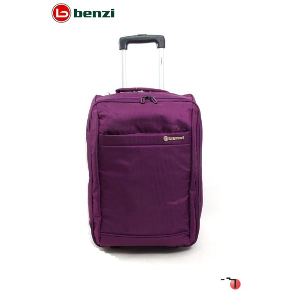 Benzi Mala de Cabine / Trolley Dobrável 51cm 2 Rodas Upright Roxo | Ref. 288.BZ502727