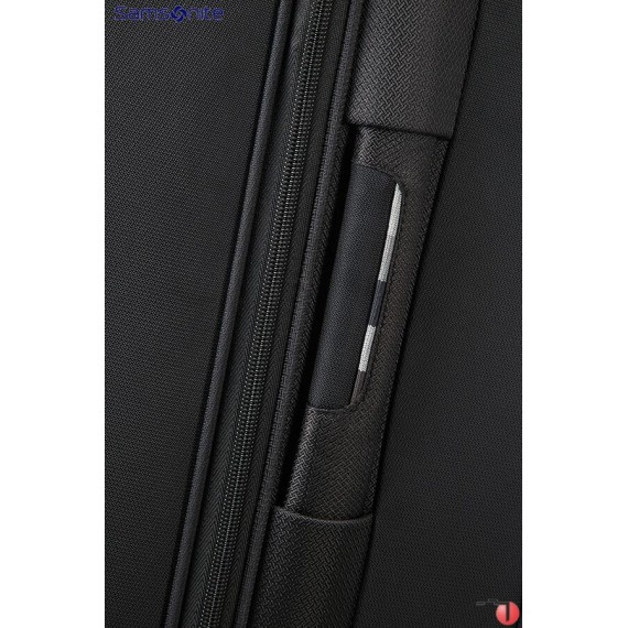 Samsonite Mala/Trolley de Viagem Cabine 2 Rodas Upright 55cm Expansível DUOSPHERE Preto - Ref. 92CC600209-8