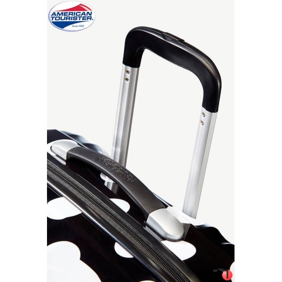 Trolley de Viagem Cabine com 4 rodas Spinner 55 cm Minnie Dots Alfawist 2.0 Disney American Tourister - Ref. 9219C01909-3