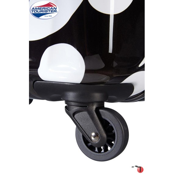 Trolley de Viagem Cabine com 4 rodas Spinner 55 cm Minnie Dots Alfawist 2.0 Disney American Tourister - Ref. 9219C01909-4
