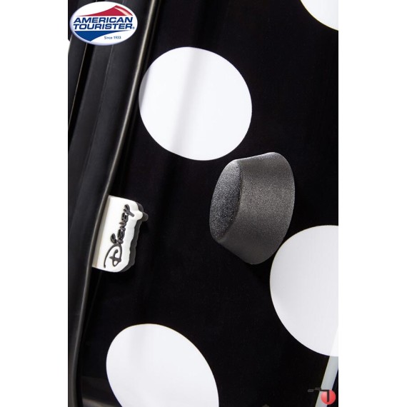 Trolley de Viagem Cabine com 4 rodas Spinner 55 cm Minnie Dots Alfawist 2.0 Disney American Tourister - Ref. 9219C01909-6
