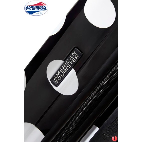 Trolley de Viagem Cabine com 4 rodas Spinner 55 cm Minnie Dots Alfawist 2.0 Disney American Tourister - Ref. 9219C01909-7