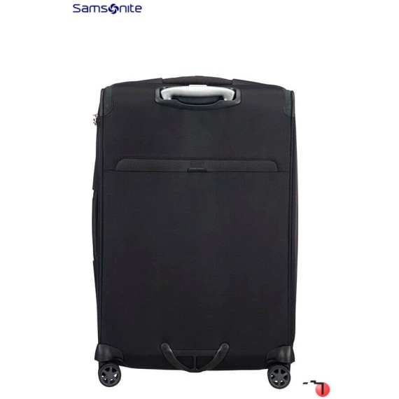 Samsonite Mala/Trolley de Viagem Médio 4 Rodas Spinner 67cm Expansível DUOSPHERE Preto - Ref. 92CC600409-3