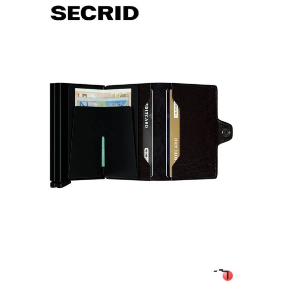 Secrid TWINWALLET Crisple Black | Ref. 297.TC-P