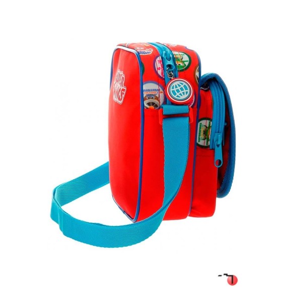 Bolsa de Tiracolo Vermelho/Azul SUPER WINGS MOUNTAIN - Ref. 186.2145561-1