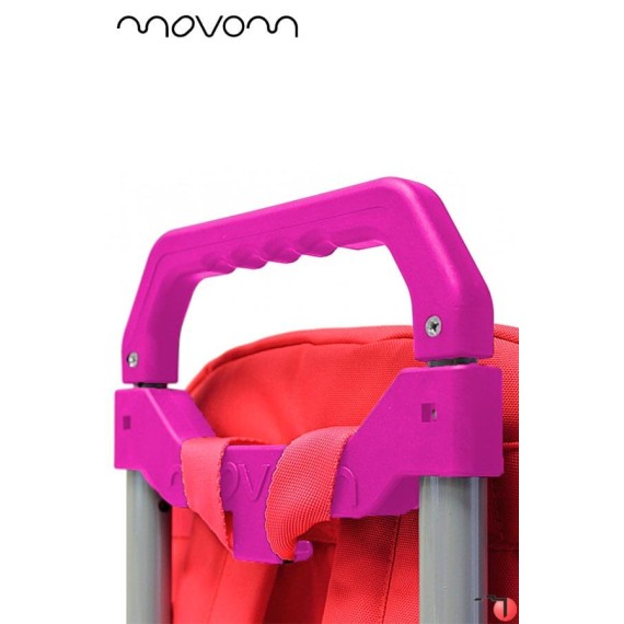 Carro para Mochila Escolar Movom LOGO Fuchsia | Ref. 186.1017952