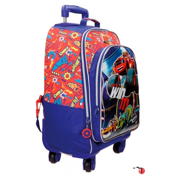 Trolley de Viagem / Mochila com 4 Rodas BLAZE Azul | Ref. 186.2732851