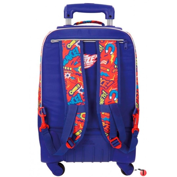 Trolley de Viagem / Mochila com 4 Rodas BLAZE Azul | Ref. 186.2732851