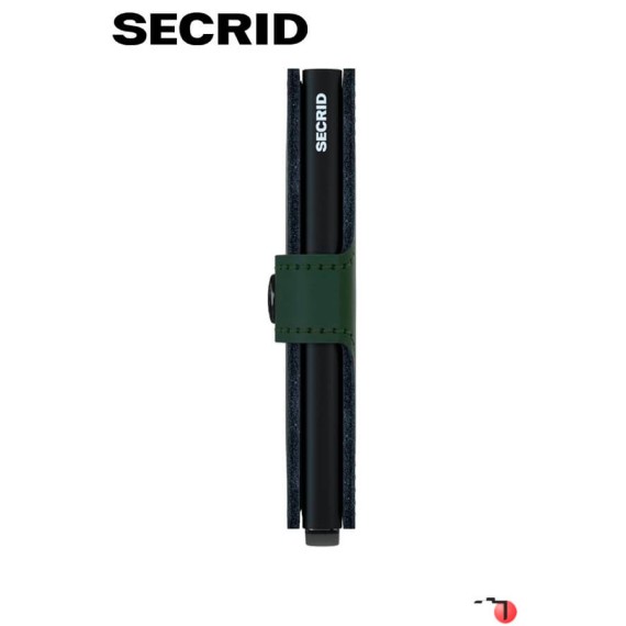 Secrid MINIWALLET Matte Green-Black | Ref. 297.MM-G-P Secrid MINIWALLET Matte Green-Black | Ref. 297.MM-G-P