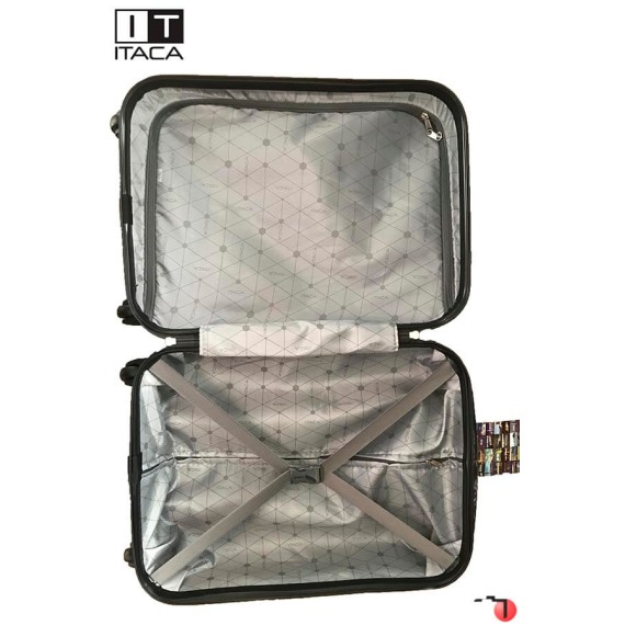 Itaca Mala/Trolley de Cabine 55cm 4 Rodas Spinner Turquesa/Antracite | Ref. 2917115006