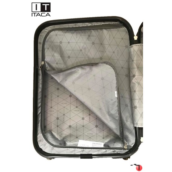 Itaca Mala/Trolley de Cabine 55cm 4 Rodas Spinner Turquesa/Antracite | Ref. 2917115006