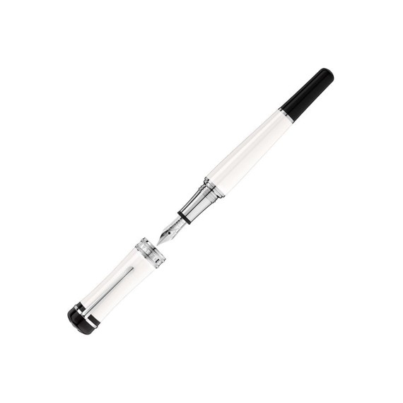 Caneta-tinteiro Bonheur Branco Montblanc - Ref. 238.114831