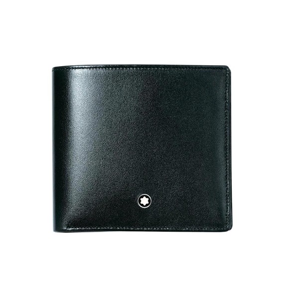 Carteira com Porta-Moedas 4CC MONTBLANC Meisterstück Preta | Ref. 238.7164