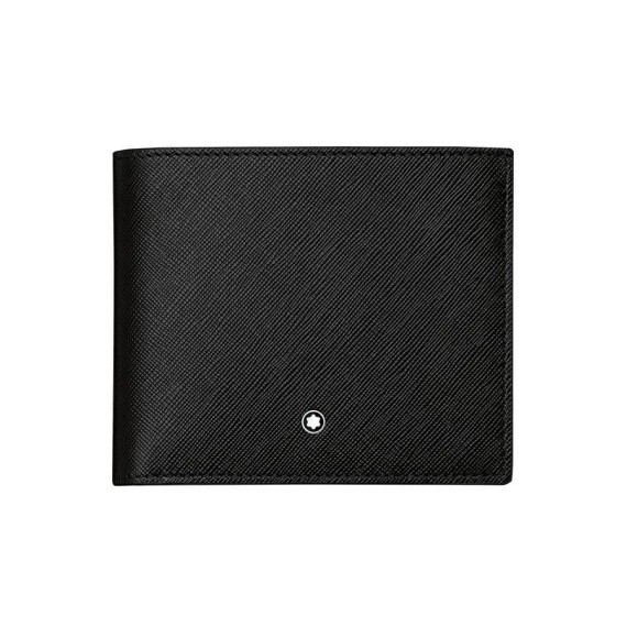 Carteira Sartorial 4 CC com Porta-Moedas Preto Montblanc - Ref. 238.113222