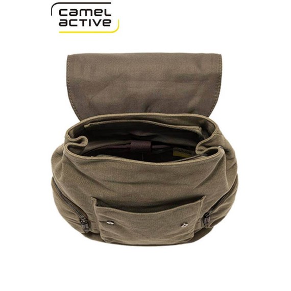 Camel Active Mochila para Portátil 12'' SEOUL Khaki - Ref. 9126420135-1