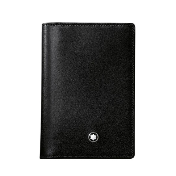 Porta-Cartões de Visita com fole MONTBLANC Preto | Ref. 238.7167