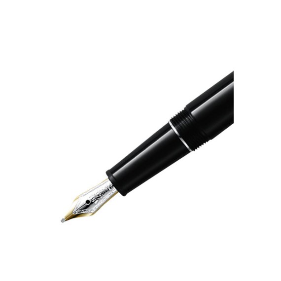 Caneta-tinteiro Meisterstück Platinum Line Classique M Preto Montblanc - Ref. 238.106522-1 Caneta-tinteiro Meisterstück Platinum Line Classique M Preto Montblanc - Ref. 238.106522-1