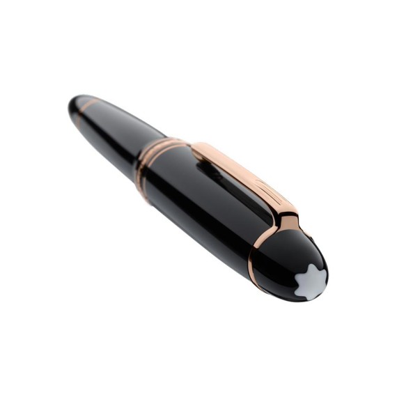 Caneta-tinteiro Montblanc Meisterstück Red Gold LeGrand (M) Preta | Ref. 238.112670 Caneta-tinteiro Montblanc Meisterstück Red Gold LeGrand (M) Preta | Ref. 238.112670