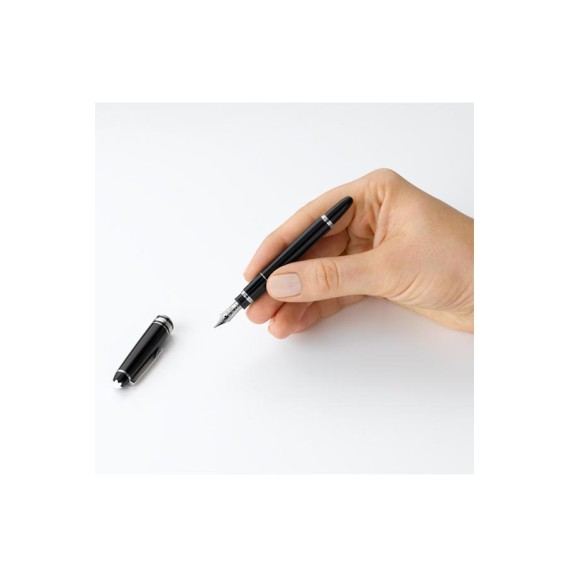 Caneta-tinteiro Meisterstück Platinum Line Hommage à W.A. Mozart M Preto Montblanc - Ref. 238.107706-1