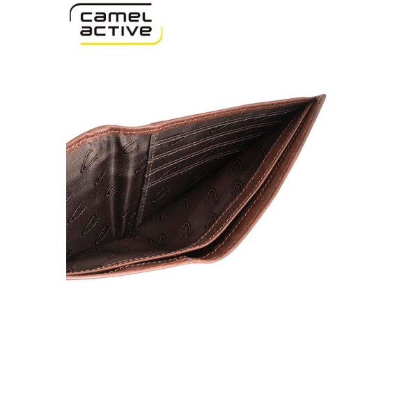 Camel Active Carteira Porta-Notas Tradicional com Porta-Moedas JAKARTA Castanho | Ref. 9126070329