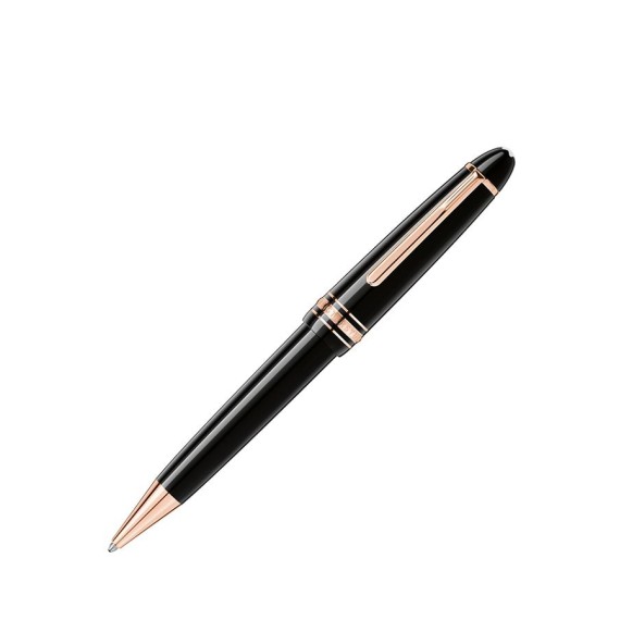 Esferográfica Montblanc Meisterstück Red Gold LeGrand Preta | Ref. 238.112673