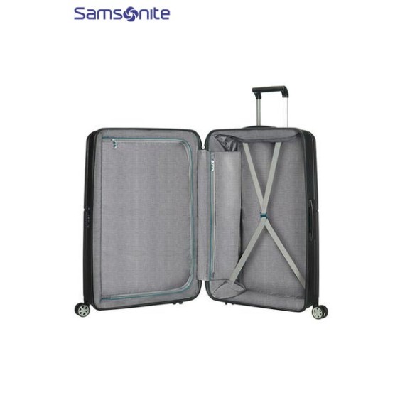 SAMSONITE Mala de Viagem / Trolley Médio 69cm 4 Rodas Orfeo Preta | Ref. 92CC400219 SAMSONITE Mala de Viagem / Trolley Médio 69cm 4 Rodas Orfeo Preta | Ref. 92CC400219