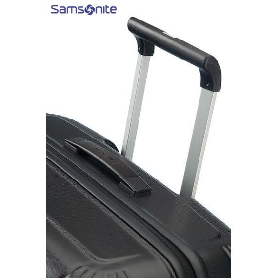 SAMSONITE Mala de Viagem / Trolley Médio 69cm 4 Rodas Orfeo Preta | Ref. 92CC400219 SAMSONITE Mala de Viagem / Trolley Médio 69cm 4 Rodas Orfeo Preta | Ref. 92CC400219