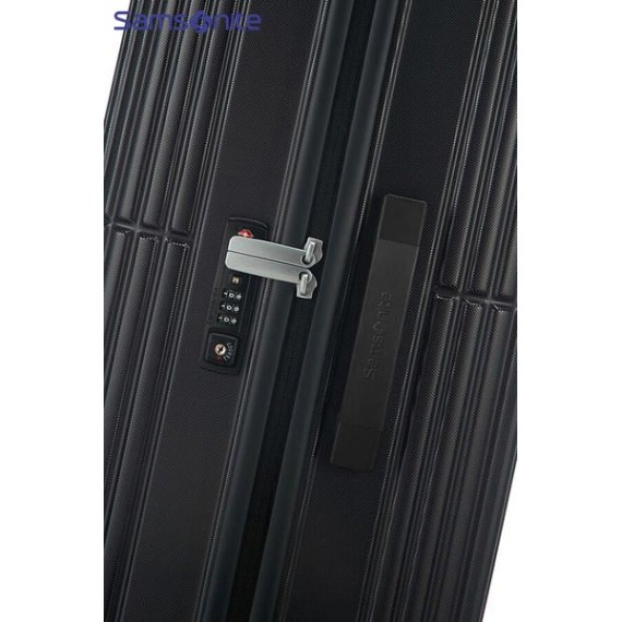 SAMSONITE Mala de Viagem / Trolley Médio 69cm 4 Rodas Orfeo Preta | Ref. 92CC400219 SAMSONITE Mala de Viagem / Trolley Médio 69cm 4 Rodas Orfeo Preta | Ref. 92CC400219