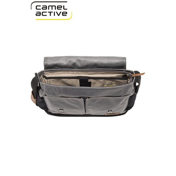 Camel Active Pasta Messenger para Portátil 15'' BANGKOK Cinza | Ref. 9126280170 Camel Active Pasta Messenger para Portátil 15'' BANGKOK Cinza | Ref. 9126280170