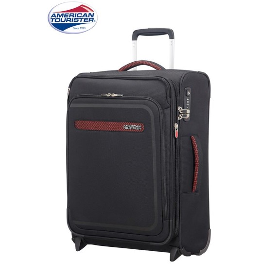 American Tourister Mala/Trolley de Cabine 55cm 2 Rodas Upright Expansível AIRBEAT Universe Black | Ref. 9245G00109
