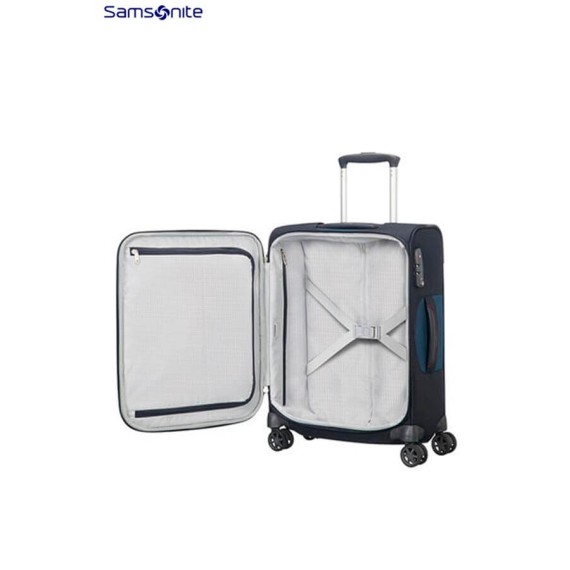 Mala/Trolley de Viagem Cabine 4 rodas Spinner 55 cm Blue Dynamore Samsonite - Ref. 92CH400401 - 1