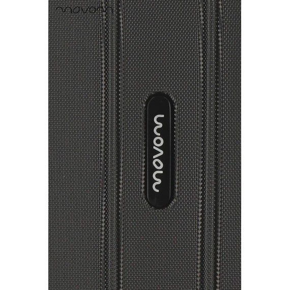 Mala de Cabine / Trolley 55cm 4 Rodas MOVOM Wood Preto | Ref. 186.5319461A