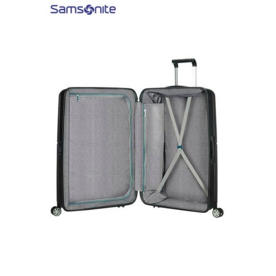 SAMSONITE Mala de Viagem / Trolley Grande 75cm 4 Rodas Orfeo Preta | Ref. 92CC400319