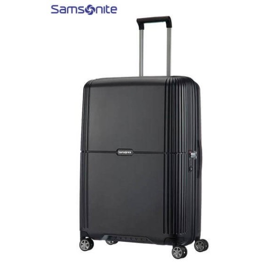 SAMSONITE Mala de Viagem / Trolley Grande 75cm 4 Rodas Orfeo Preta | Ref. 92CC400319