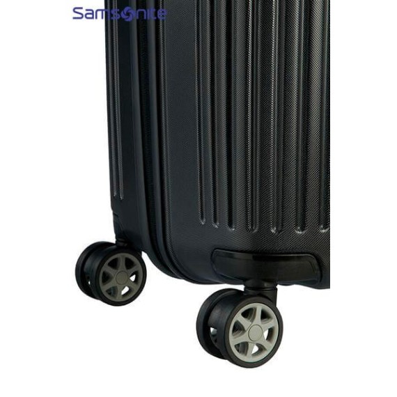SAMSONITE Mala de Viagem / Trolley Grande 75cm 4 Rodas Orfeo Preta | Ref. 92CC400319