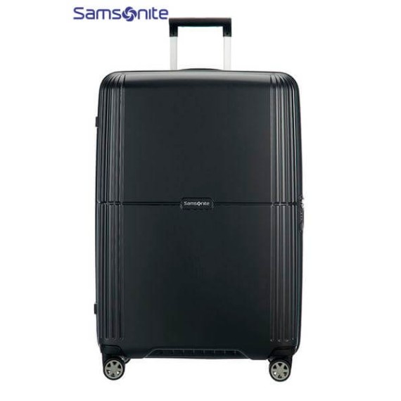 SAMSONITE Mala de Viagem / Trolley Grande 75cm 4 Rodas Orfeo Preta | Ref. 92CC400319