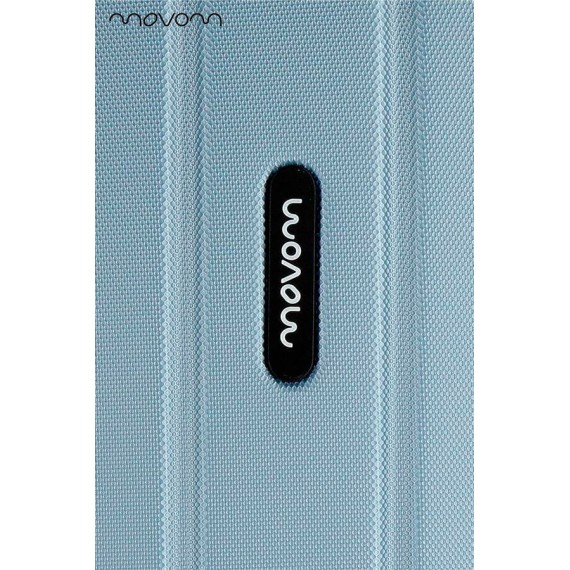 Mala de Viagem / Trolley Grande 75cm 4R Exp. MOVOM Wood Prata | Ref. 186.5319463C