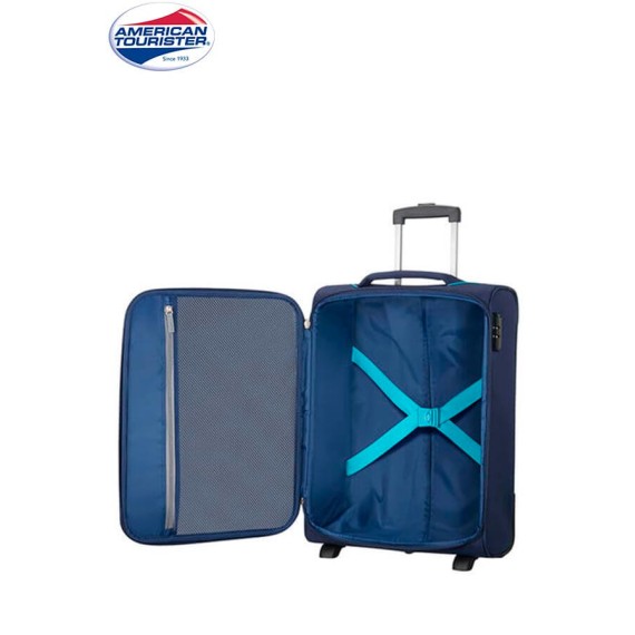 American Tourister Mala de Cabine / Trolley 55cm 2 Rodas HOLIDAY HEAT Azul Marinho | Ref. 9250G00341
