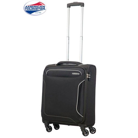 American Tourister Mala de Cabine / Trolley 55cm HOLIDAY HEAT Preta | Ref. 9250G00409 American Tourister Mala de Cabine / Trolley 55cm HOLIDAY HEAT Preta | Ref. 9250G00409