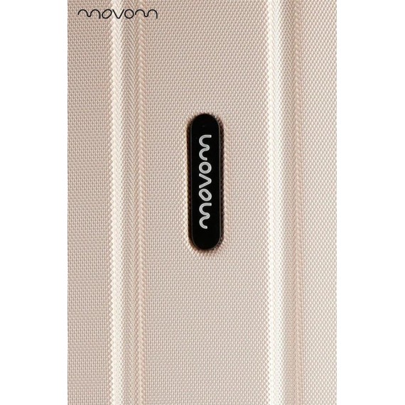 Mala de Viagem / Trolley Grande 75cm 4R Exp. MOVOM Wood Champanhe | Ref. 186.5319465C