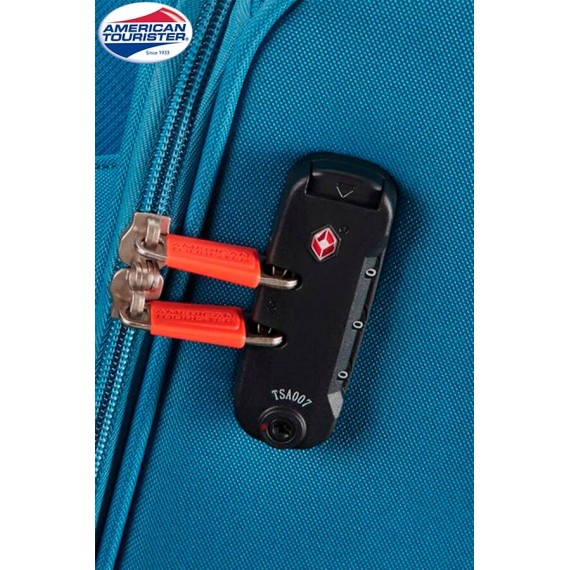 American Tourister Mala de Viagem / Trolley Médio HOLIDAY HEAT azul | Ref. 9250G00501