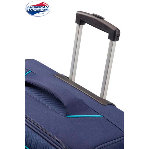 American Tourister Mala/Trolley de Viagem Médio 67cm 4 Rodas Spinner HOLIDAY HEAT Azul Marinho | Ref. 9250G00541