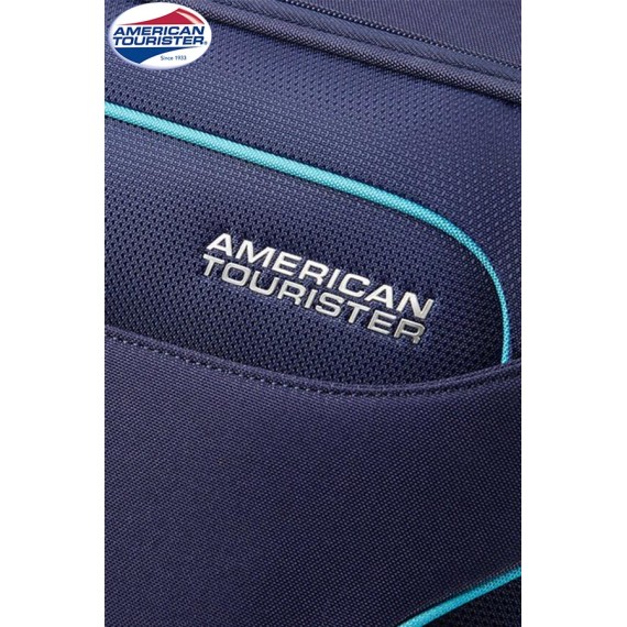 American Tourister Mala/Trolley de Viagem Médio 67cm 4 Rodas Spinner HOLIDAY HEAT Azul Marinho | Ref. 9250G00541
