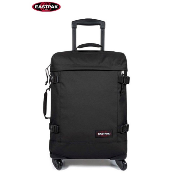 Mala de Cabine / Trolley 54cm 4 Rodas Eastpak TRANS4 S Preta Ref. 267.80L008