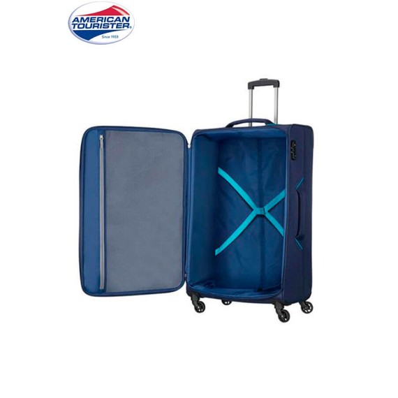 American Tourister Mala de Viagem / Trolley Grande HOLIDAY HEAT Azul Marinho
Ref. 9250G00641